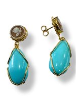 Pendientes Mandile 1922 Mujer Cammei  in Plata Conchiglia 2MORCMT3 - 2MORCMT3